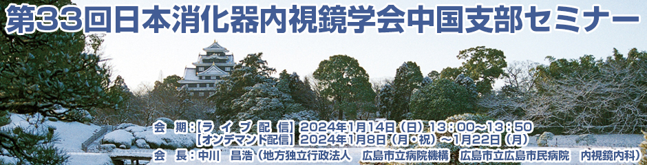 第33回日本消化器内視鏡学会中国支部セミナー